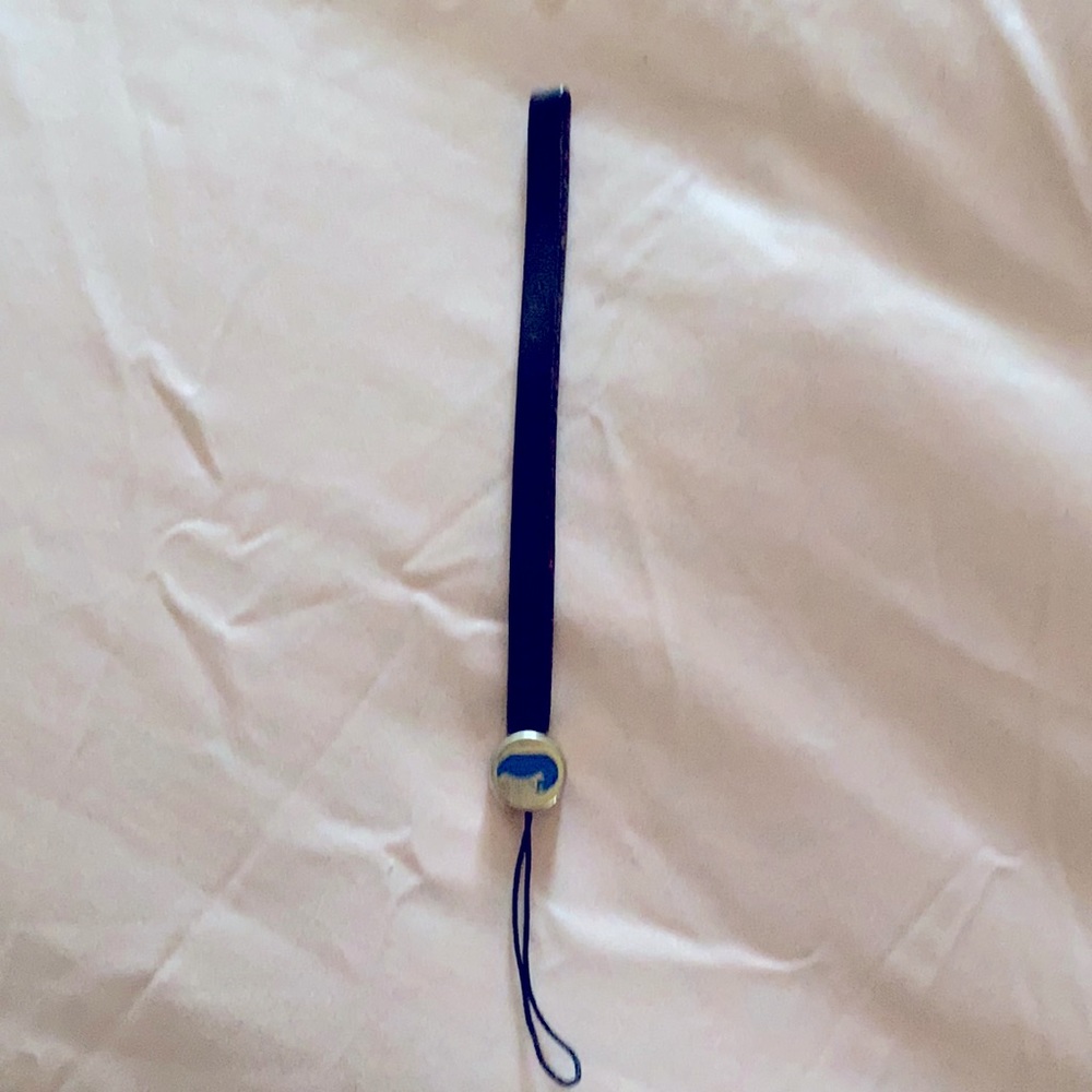 Dooney & Burke Leather Wrist Lanyard